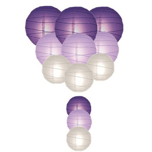 Spring Lantern Assorted Pack Purple